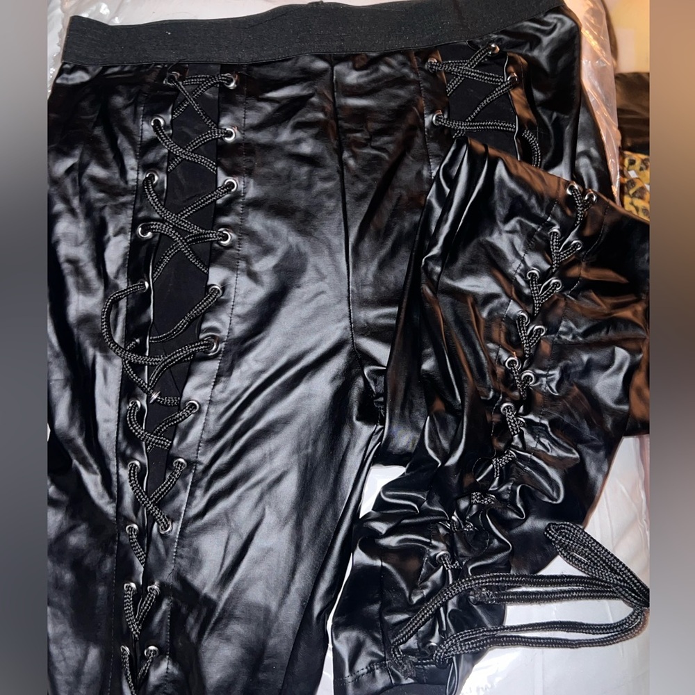 Current Mood Lace Up Leggings